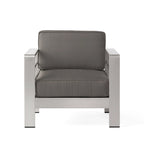 Ensemble repas d'extérieur Cape Coral + ensemble conversation + chaises longues + table basse par Christopher Knight Home