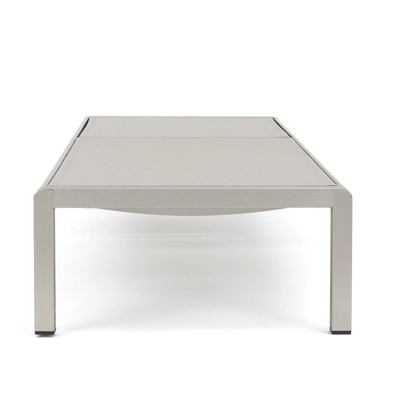 Ensemble repas d'extérieur Cape Coral + ensemble conversation + chaises longues + table basse par Christopher Knight Home