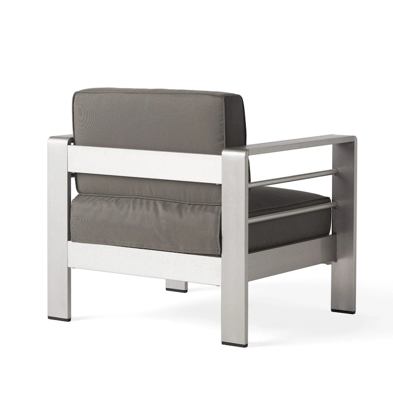 Ensemble repas d'extérieur Cape Coral + ensemble conversation + chaises longues + table basse par Christopher Knight Home