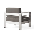 Ensemble repas d'extérieur Cape Coral + ensemble conversation + chaises longues + table basse par Christopher Knight Home