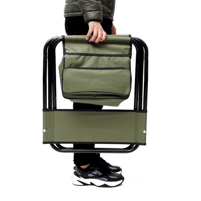 Chaises pliantes d'extérieur avec sac de rangement (lot de 4)