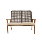 Ensemble de conversation d'extérieur en maille 9 pièces