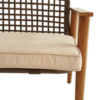 Ensemble de conversation d'extérieur en maille 9 pièces