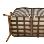 Ensemble de conversation d'extérieur en maille 9 pièces