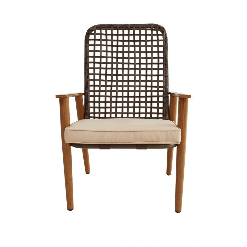 Ensemble de conversation d'extérieur en maille 9 pièces