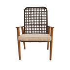 Ensemble de conversation d'extérieur en maille 9 pièces