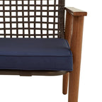 Ensemble de conversation d'extérieur en maille 9 pièces