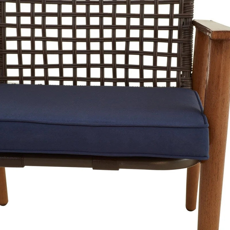 Ensemble de conversation d'extérieur en maille 9 pièces