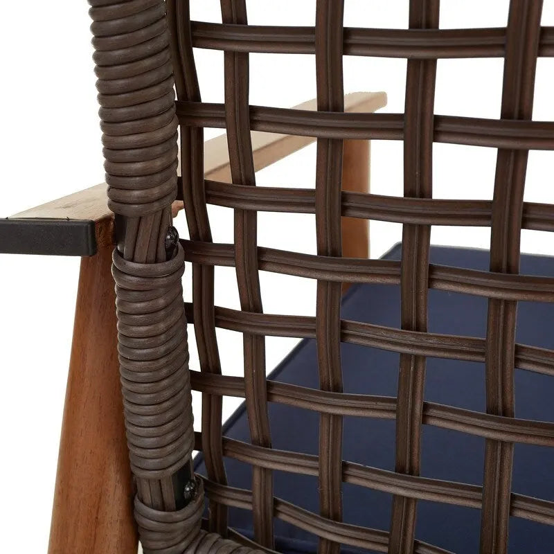 Ensemble de conversation d'extérieur en maille 9 pièces