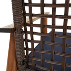 Ensemble de conversation d'extérieur en maille 9 pièces