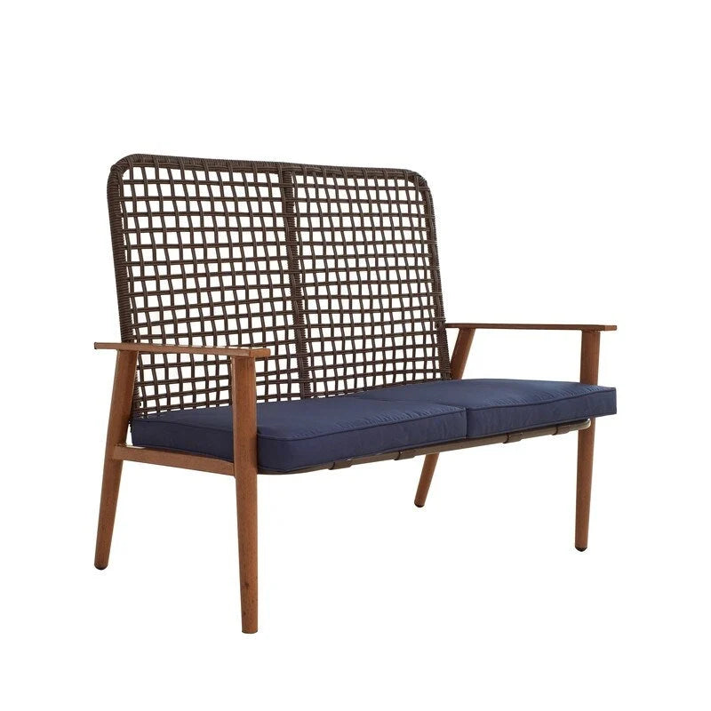 Ensemble de conversation d'extérieur en maille 9 pièces