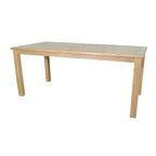 Table à manger rectangulaire des Bahamas
