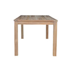 Table à manger rectangulaire des Bahamas