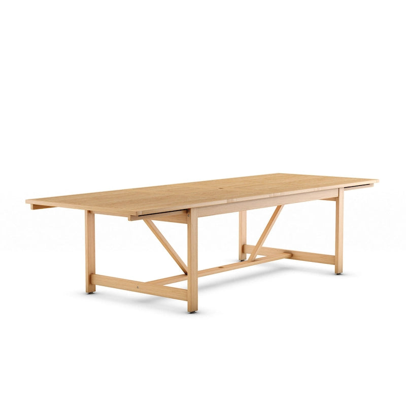 Ensemble de salle à manger d'extérieur extensible 11 pièces Amazonia Sunset en résine/eucalyptus
