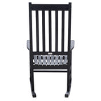 Fauteuil à bascule d'extérieur SAFAVIEH Marilijn en bois d'acacia - 66 cm (L) x 114 cm (P) x 86 cm (H)