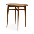 Table de bar d'extérieur rustique Stamford en bois d'acacia avec plateau à lattes, par Christopher Knight Home - 101 cm (L) x 77,5 cm (l) x 101 cm (H)