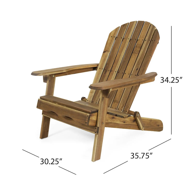 Ensemble de conversation Malibu Outdoor 3 pièces en bois d'acacia par Christopher Knight Home