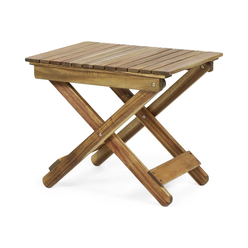 Ensemble de conversation Malibu Outdoor 3 pièces en bois d'acacia par Christopher Knight Home