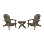 Ensemble de conversation Malibu Outdoor 3 pièces en bois d'acacia par Christopher Knight Home