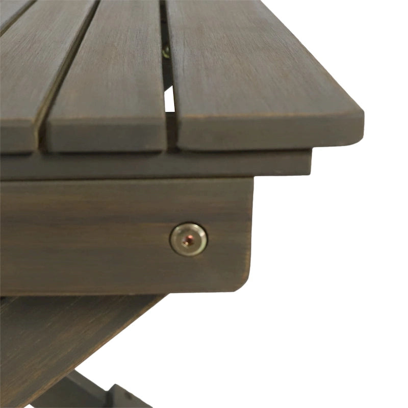 Ensemble de conversation Malibu Outdoor 3 pièces en bois d'acacia par Christopher Knight Home
