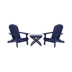 Ensemble de conversation Malibu Outdoor 3 pièces en bois d'acacia par Christopher Knight Home