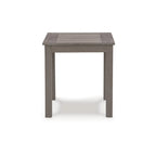 Table d'appoint d'extérieur Signature Design by Ashley Hillside Barn Brown - 56 cm (L) x 56 cm (P) x 61 cm (H)