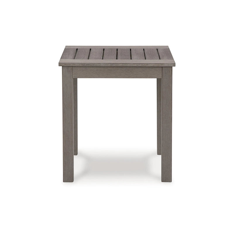 Table d'appoint d'extérieur Signature Design by Ashley Hillside Barn Brown - 56 cm (L) x 56 cm (P) x 61 cm (H)