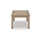 Table basse d'extérieur Signature Design by Ashley Hallow Creek Driftwood - 124 cm (L) x 61 cm (P) x 46 cm (H)