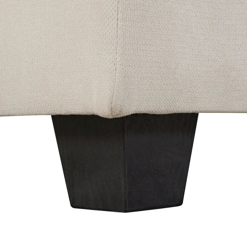 Canapé-lit convertible avec méridienne réversible pour salon