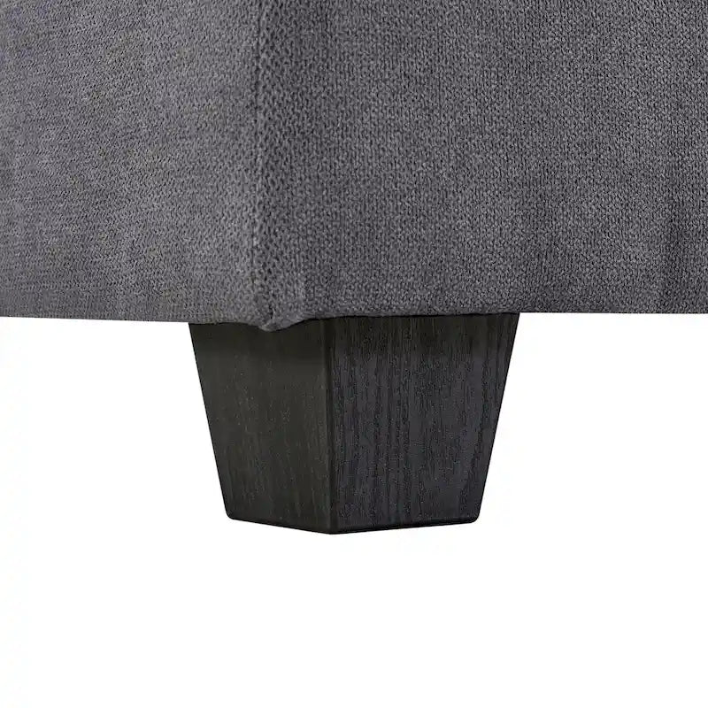 Canapé-lit convertible avec méridienne réversible pour salon