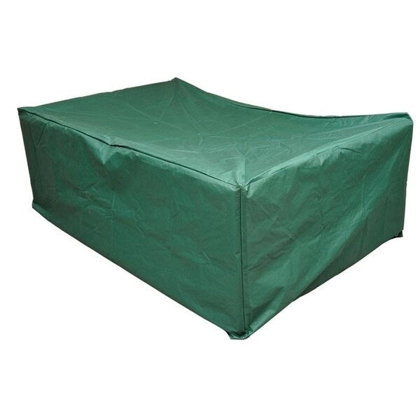 Housse de protection pour canapé d'angle d'extérieur Outsunny 97 x 65 x 26, résistante aux intempéries, couleur verte, offrant une protection optimale et un design élégant.