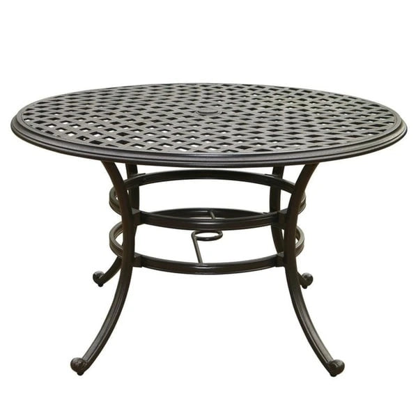 Ensemble de salle à manger d'extérieur Arcadia 5 pièces en aluminium avec coussins