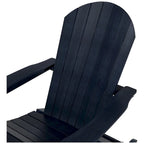 Fauteuil à bascule Adirondack Polytrends Vineyard HIPS Outdoor Eco-Friendly All Weather Seashell