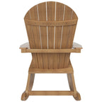 Fauteuil à bascule Adirondack Polytrends Vineyard HIPS Outdoor Eco-Friendly All Weather Seashell