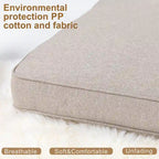 Ensemble de chaises de patio Futzca Spring, 3 pièces, mobilier de jardin avec assises rembourrées, idéal pour terrasse, jardin et cour.