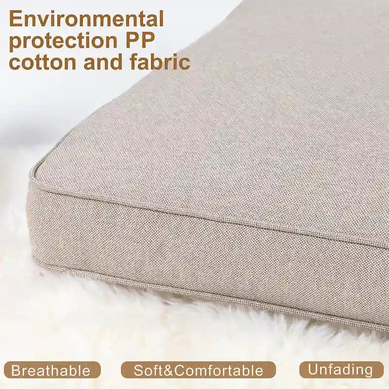 Ensemble de chaises de patio Futzca Spring, 3 pièces, mobilier de jardin avec assises rembourrées, idéal pour terrasse, jardin et cour.