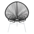 Fauteuil lounge Papasan Acapulco fait main, pour intérieur ou extérieur (Chine)