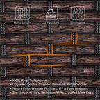 Chaises de salle à manger de patio en rotin tressé avec accoudoirs fixes et coussin (lot de 2/4/6)