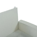 Balançoire de porche extérieure 500 lb, suspendue en osier avec chaînes et coussins