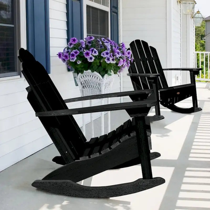 Fauteuil à bascule classique