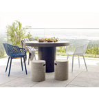 Aurelle Home Piola Waterproof Modern Outdoor Chairs (Set of 2) - 23 x 24 x 32