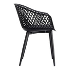 Chaises d'extérieur modernes imperméables Aurelle Home Piola (lot de 2) - 23 x 24 x 32