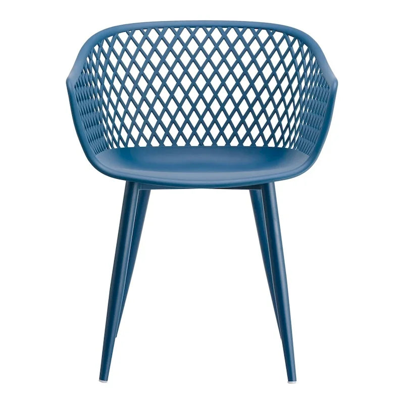 Chaises d'extérieur modernes imperméables Aurelle Home Piola (lot de 2) - 23 x 24 x 32