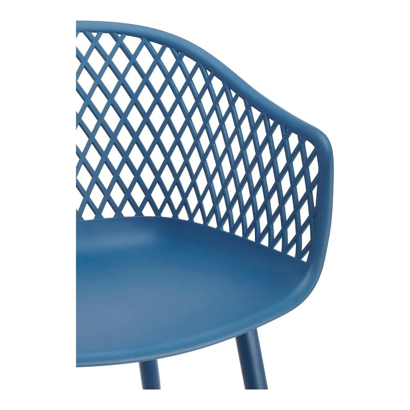 Chaises d'extérieur modernes imperméables Aurelle Home Piola (lot de 2) - 23 x 24 x 32