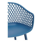 Chaises d'extérieur modernes imperméables Aurelle Home Piola (lot de 2) - 23 x 24 x 32