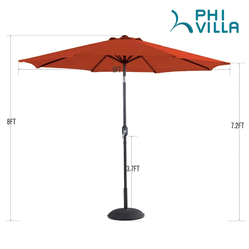 Ensemble de salle à manger empilable 5/6 pièces pour patio MAISON ARTS avec revêtement électrophorétique
