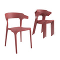 Les chaises de salle à manger empilables Felix de Novogratz Poolside