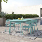 Les chaises de salle à manger empilables Felix de Novogratz Poolside