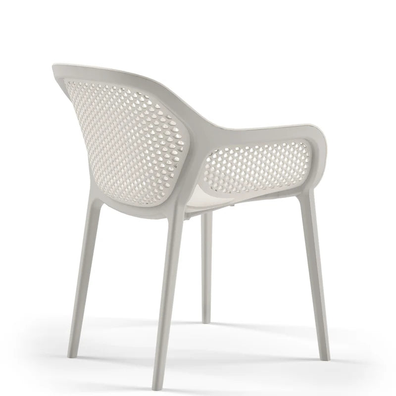 Chaises d'appoint de salle à manger de patio Omax Decor Atra (lot de 2) - Non disponible