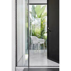 Chaises d'appoint de salle à manger de patio Omax Decor Atra (lot de 2) - Non disponible